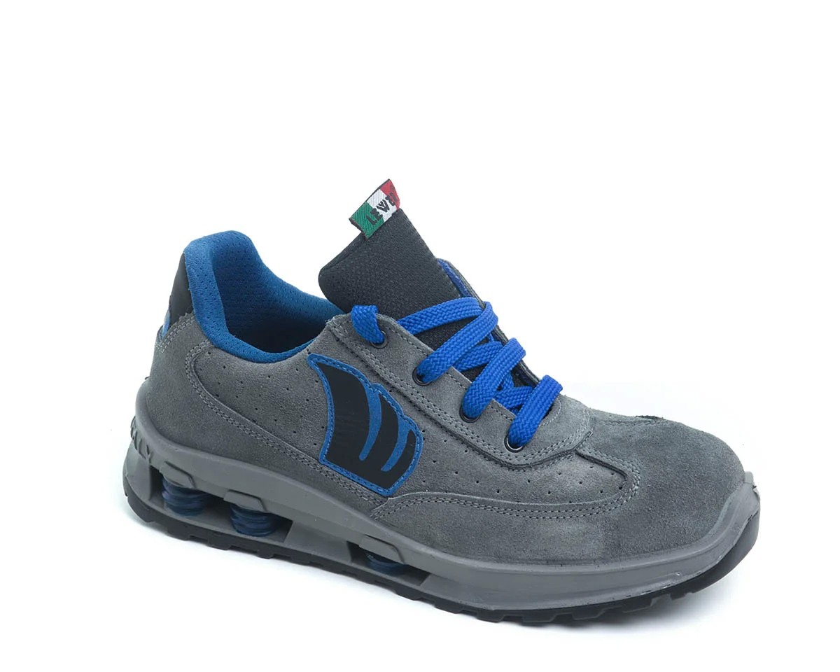 Scarpe da lavoro Stone S1P Lewer, pelle scamosciata forata