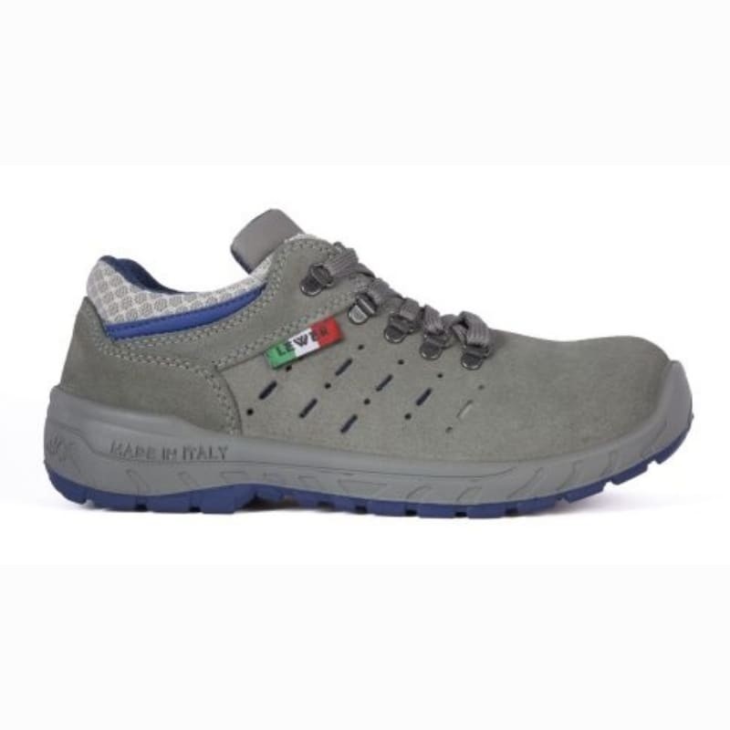 Scarpe da lavoro S1P Tamigi Lewer, pelle scamosciata forata