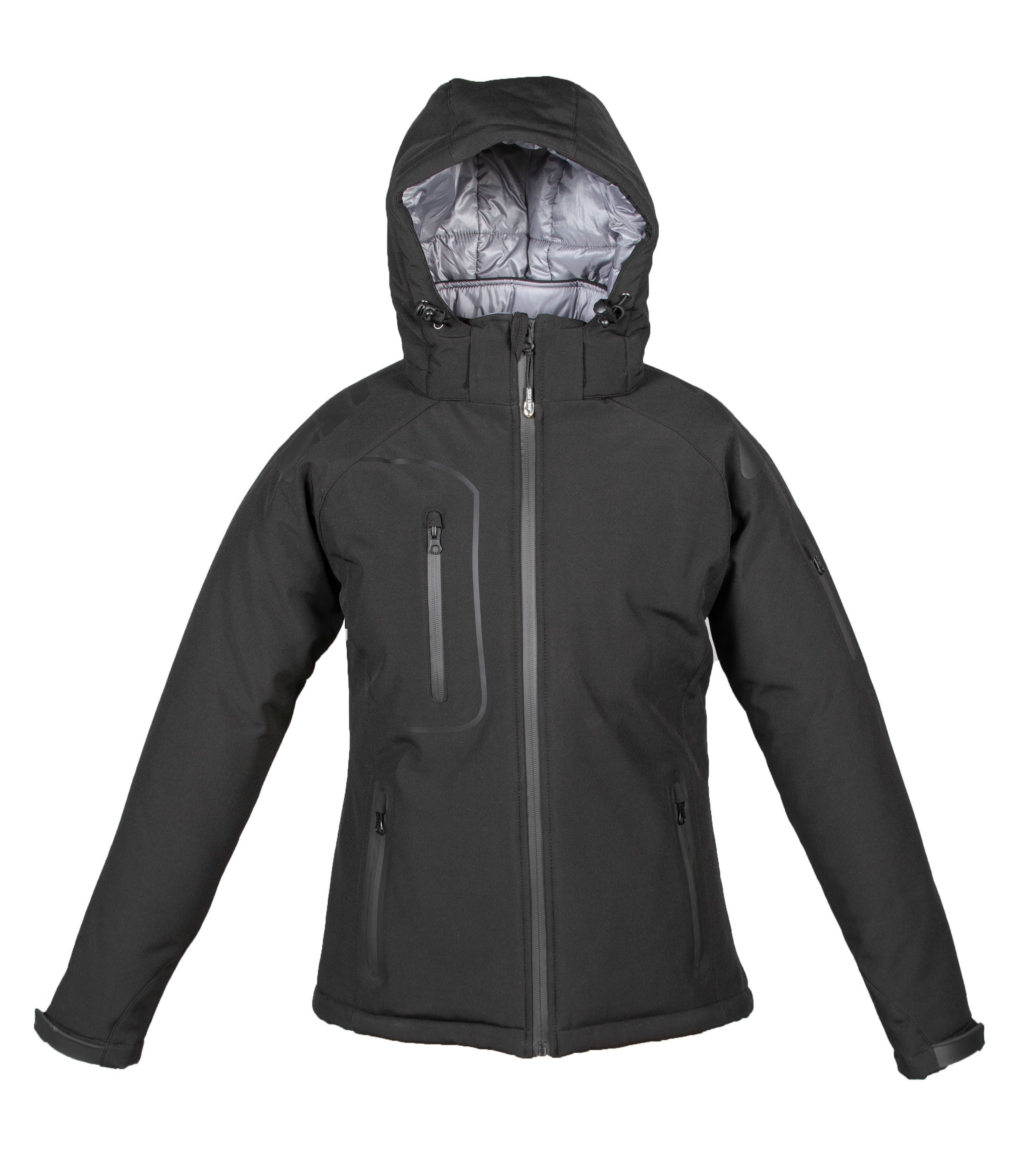 Softshell Cervinia Lady James Ross 99386, tessuto imbottito