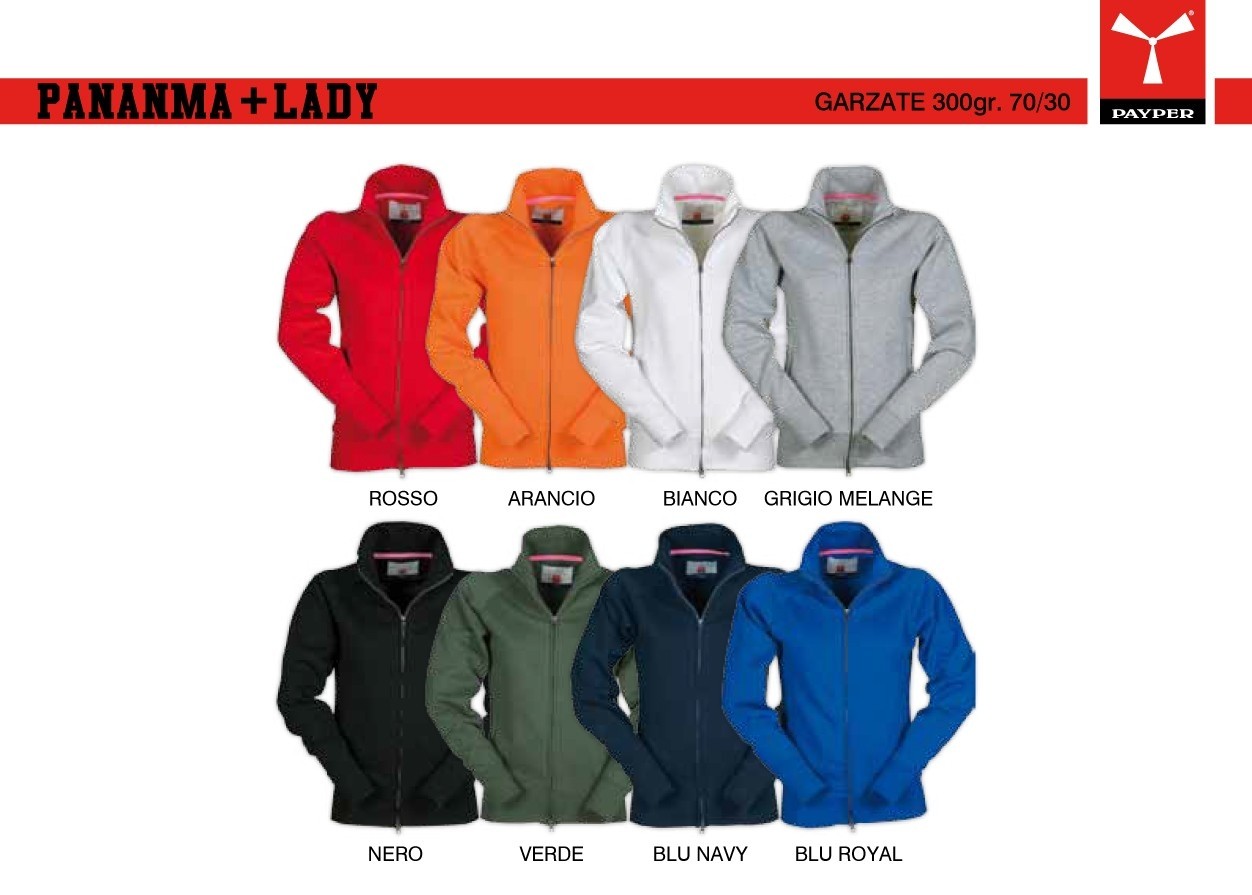 Felpa da lavoro Payper Panama Lady 000396