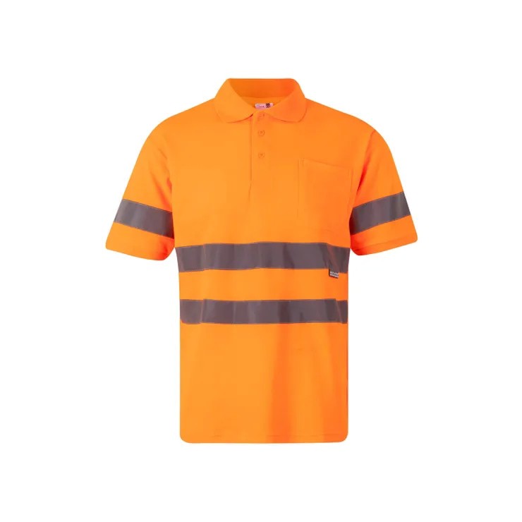 Polo manica corte ad alta visibilit� Velilla 305512