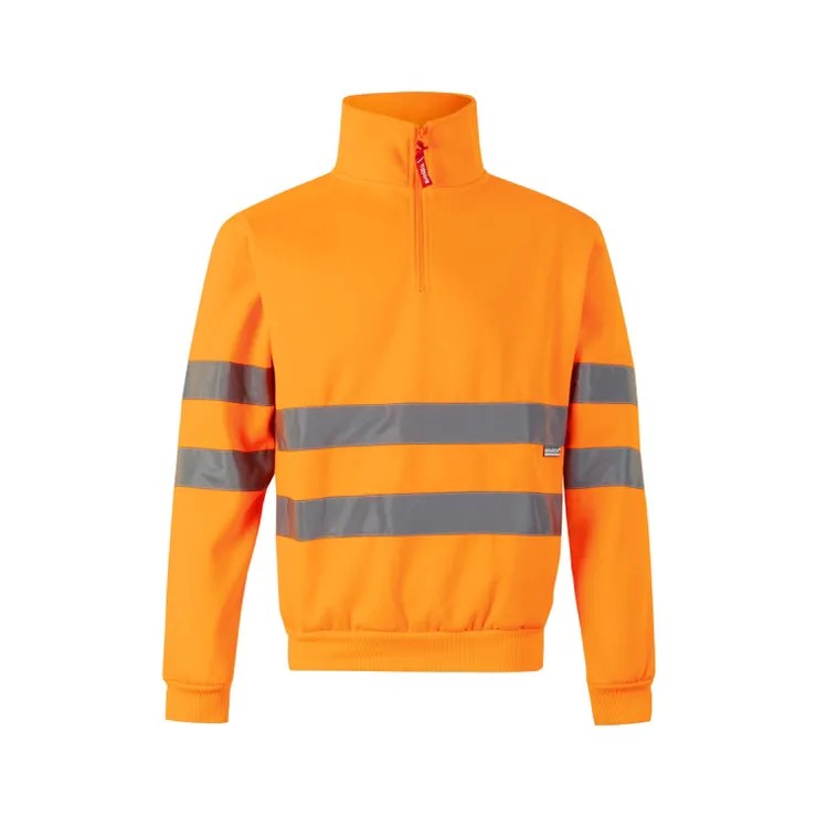Felpa con mezza zip Velilla 305702
