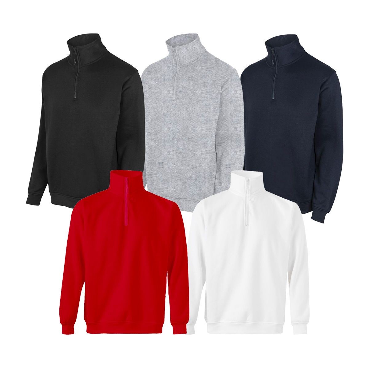 Felpa Mezza Zip Velilla 105702