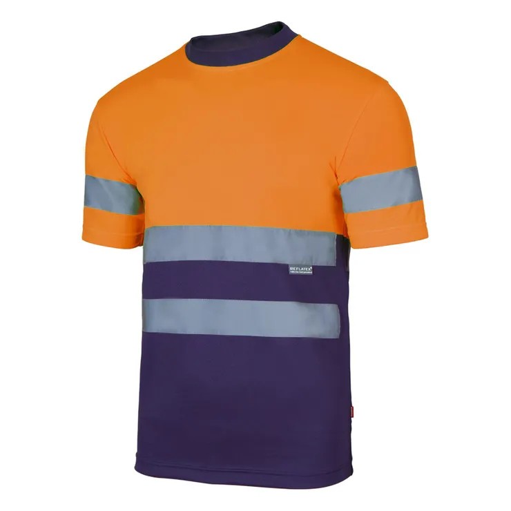 T-Shirt Manica Corta Bicolore Velilla 305506