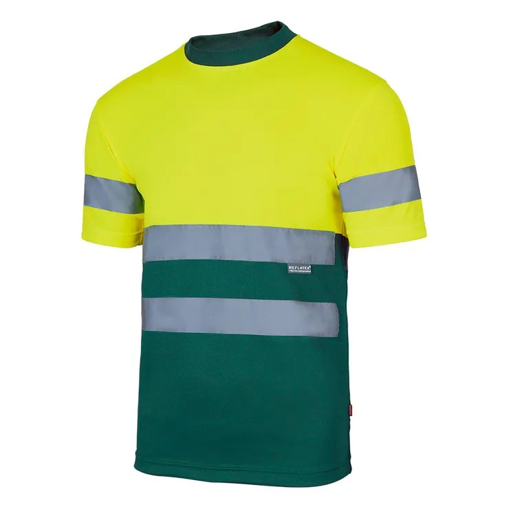 T-Shirt Manica Corta Bicolore Velilla 305506