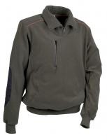 Felpa Cofra Fast in Pile mezza Zip V027-0
