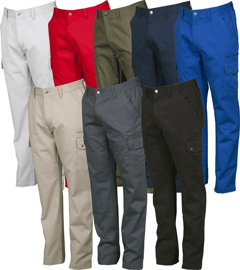 Pantaloni Payper Forest Multitasche in Cotone
