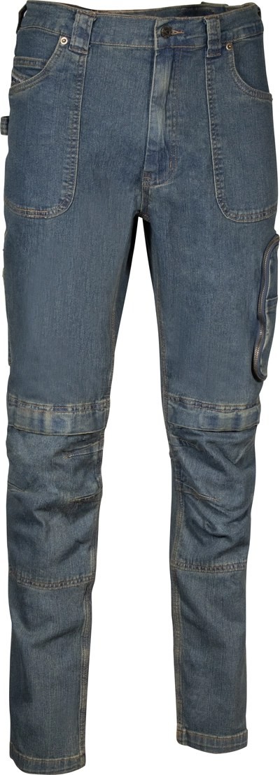 Pantaloni Jeans Cofra Dortmund elasticizzati