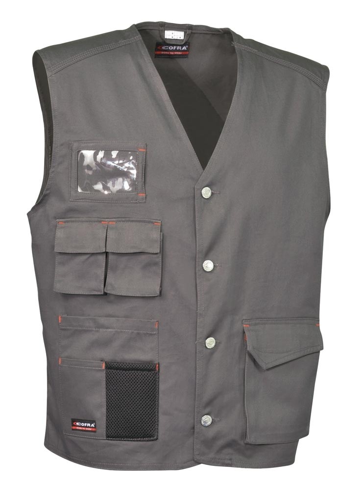 Gilet Cofra Monastir con porta badge