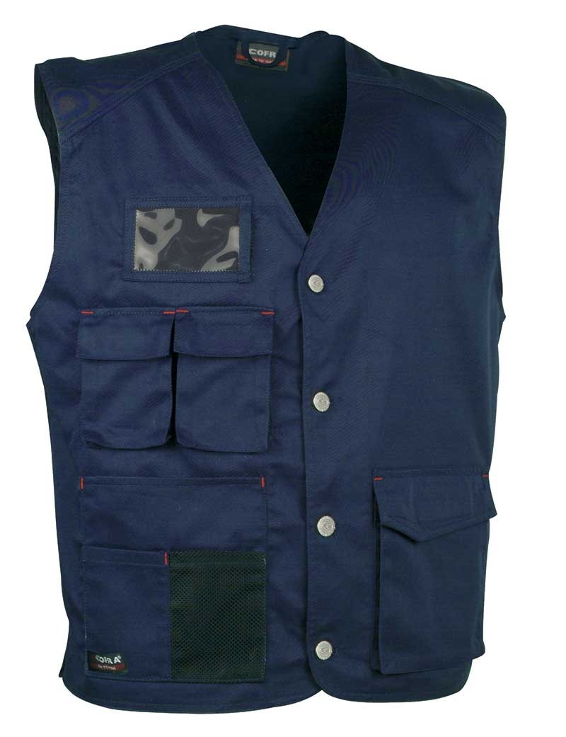 Gilet da lavoro multitasche Cofra Nairobi