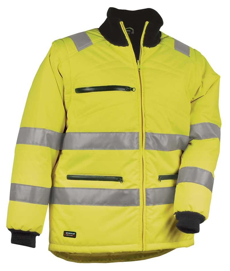 Giubbino ad alta visibilit� Cofra Neon