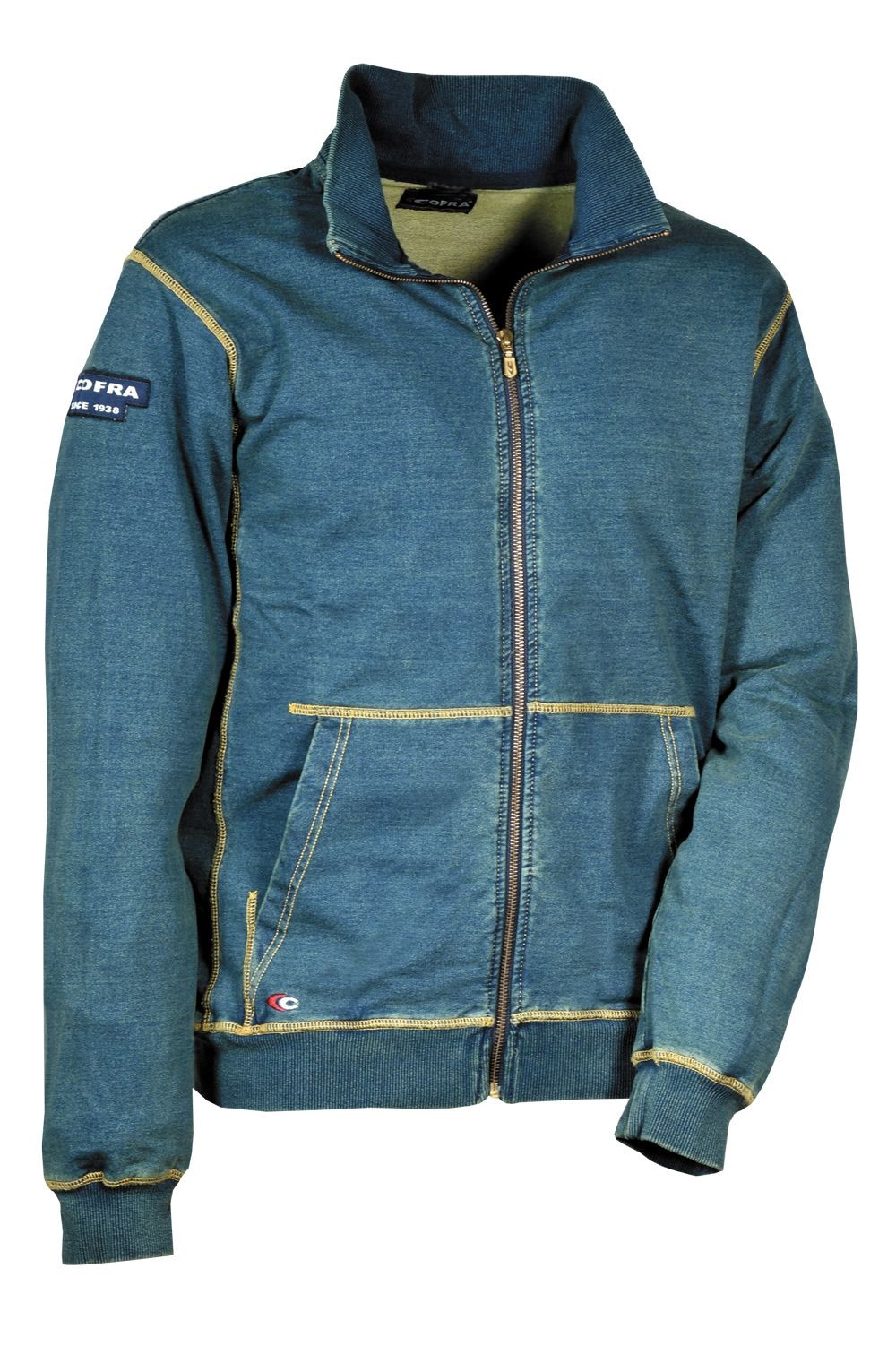 Felpa da lavoro di jeans Cofra Wight