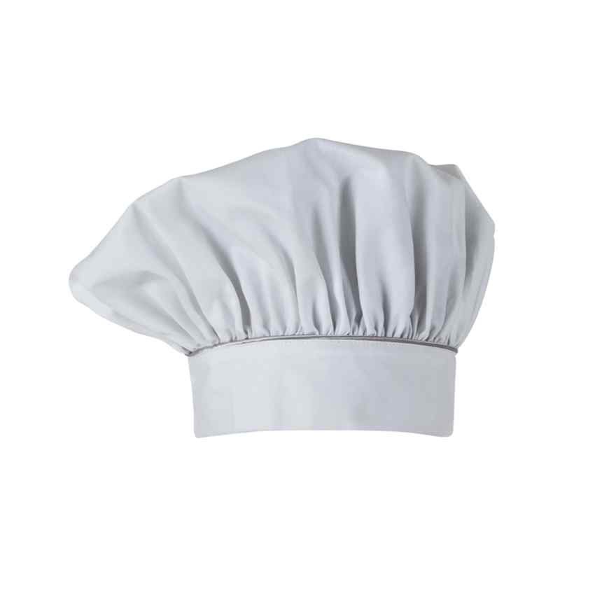 2 Pezzi - Cappello da Lavoro Cuoco 100% Cotone Giblor's Toque Klimt Q5I00203