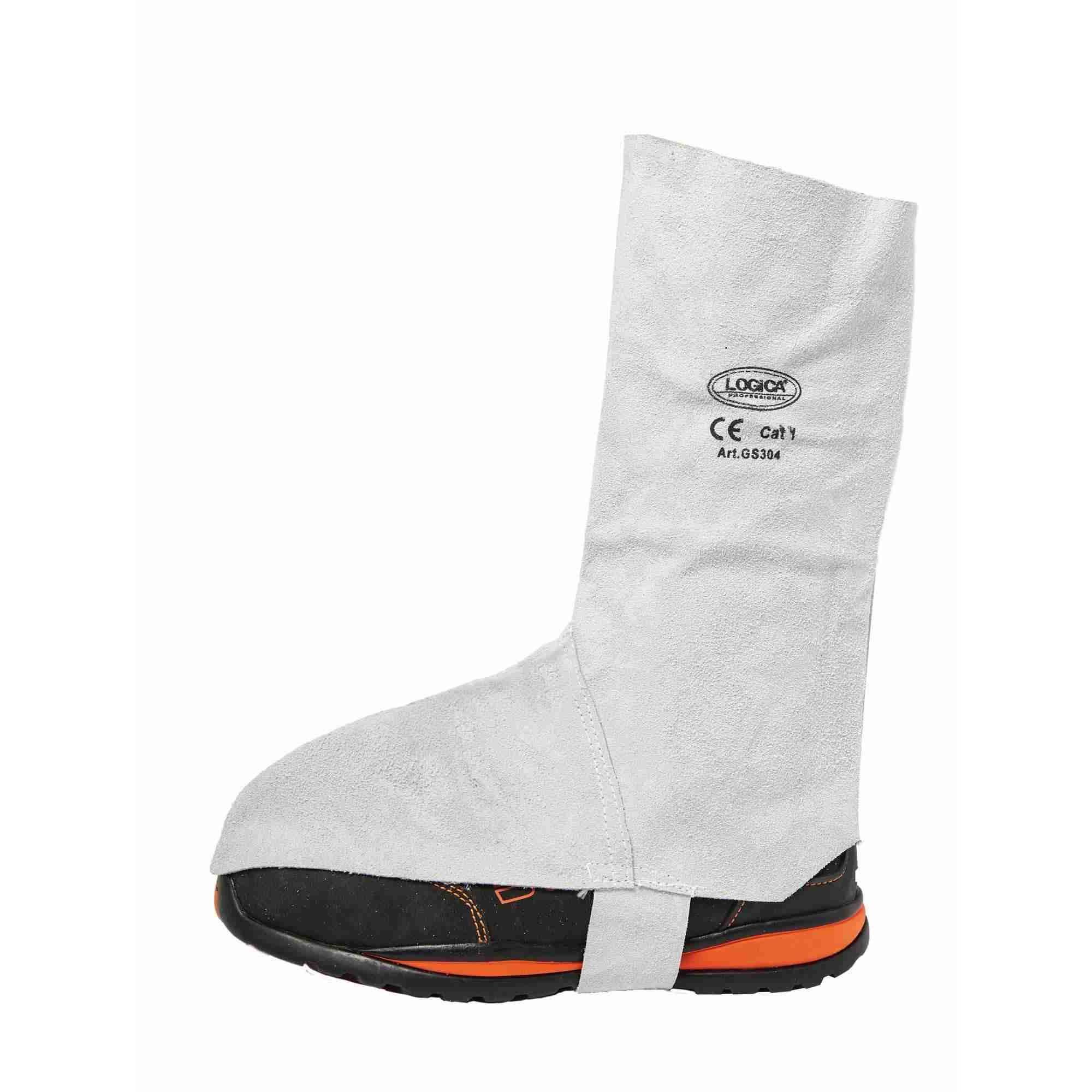 2 Pezzi- Paia Ghette da lavoro Copriscarpe in crosta Logica GS304