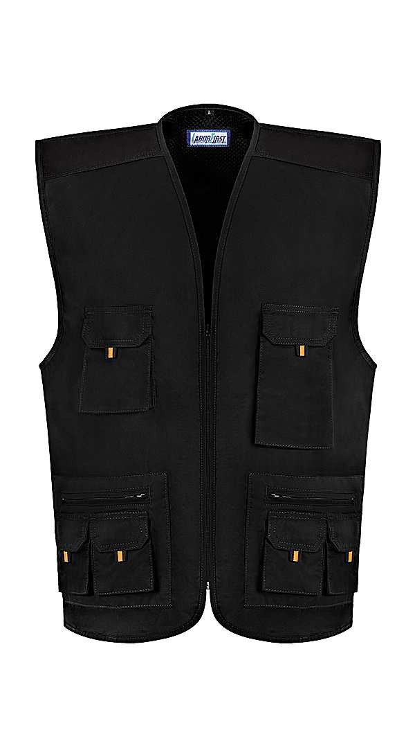 Gilet da Lavoro Multitasche Stretch Zip Intera Multi