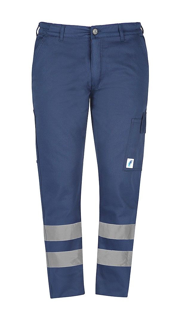 Pantalone da Lavoro Alta Visibilit� 100% Cotone Multitasche Massaua 180BNR estivi leggeri