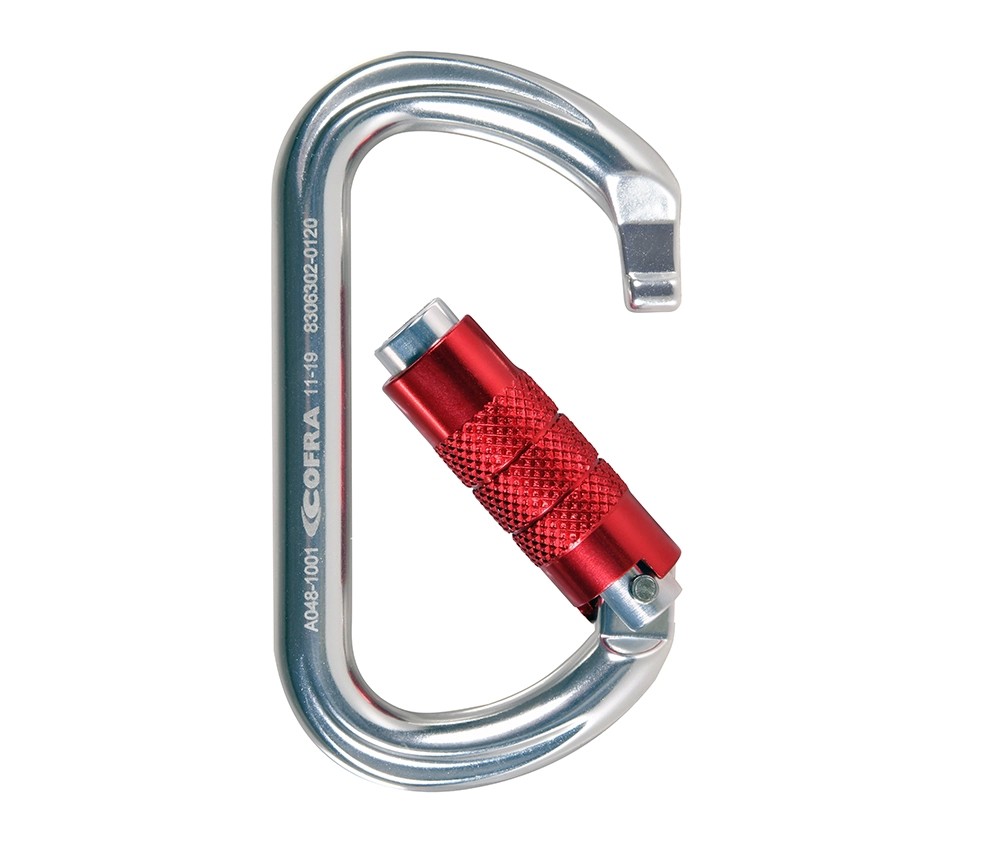 5 Pezzi - Moschettone da Lavoro Cofra Ligam Twist A048-B101