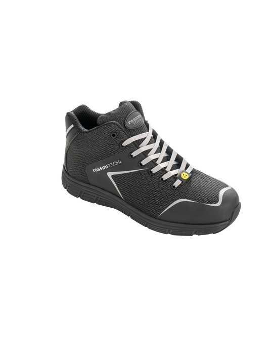 Scarpe antinfortunistiche Metalfree Rossini Kripton Grey High S3S SR ESD PPRC412