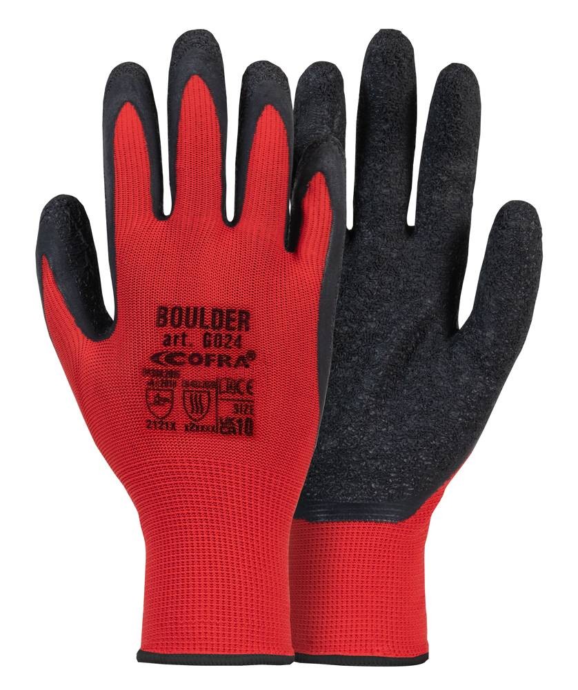 12 Paia - Guanti Da Lavoro Cofra Boulder G024-DD00