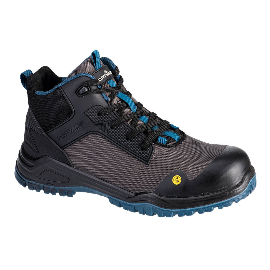 Scarponi Antinfortunistici Impermeabili Metalfree Portwest Bevel S3S ESD SR FO FE01