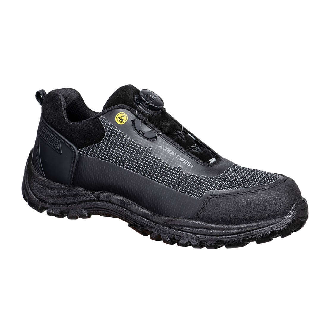 Scarpe Antinfortunistiche Basse Chiusura Boa Portwest Girder S3S ESD SR FO FE05