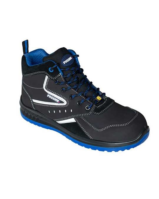 Scarpe Antinfortunistiche Alte Metalfree Rossini Wave High S3S FO SR ESD PPVL521