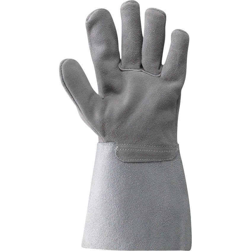 Guanti da lavoro in Pelle crosta di Groppone , manichetta 14 cm - ART. 41
