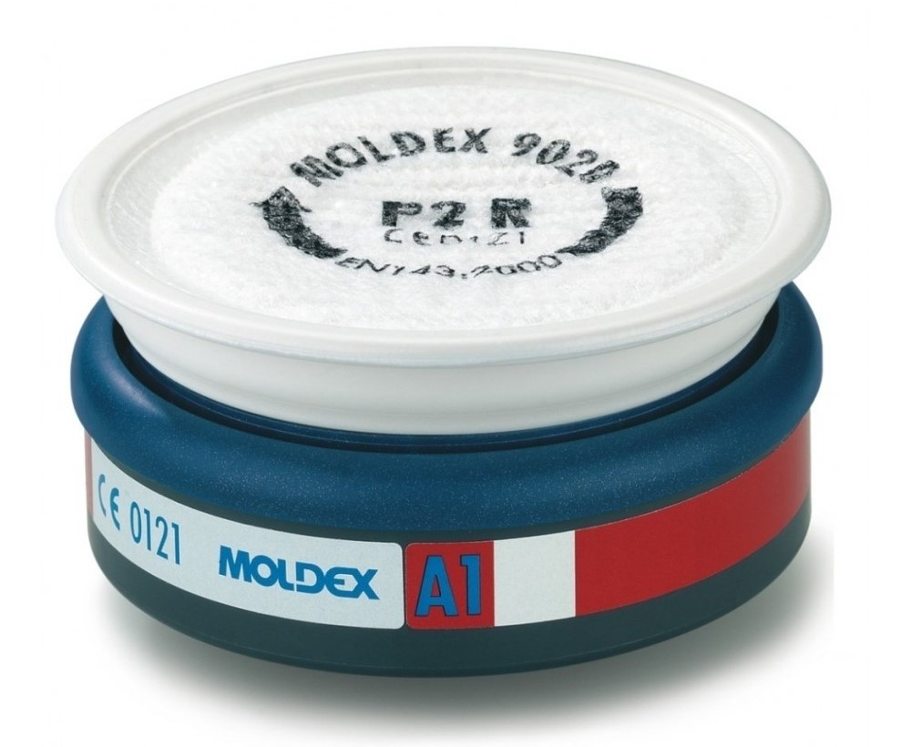 2 Pezzi - Filtro Easylock A1P2 R Moldex - MX9120