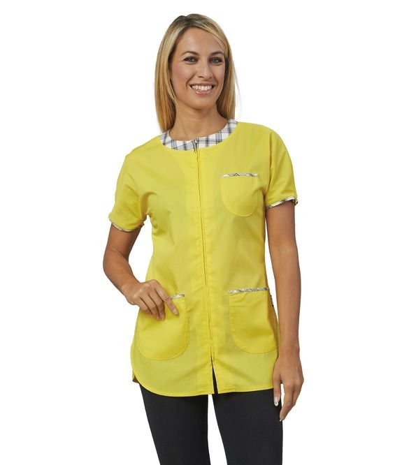 Casacca da donna multitasche a maniche corte Gioia Horeca Siggi - 28CS1424/00-0001