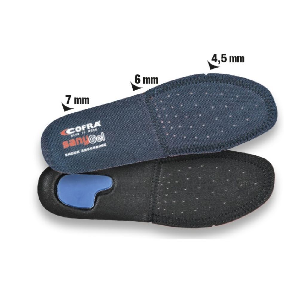 3 Pezzi - Soletta Cofra Sany Gel 33331-000