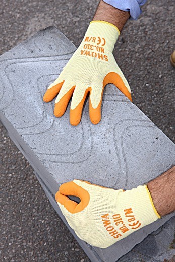 scrivere Gio per sapere quanti paia - Guanti SHOWA 310 Orange