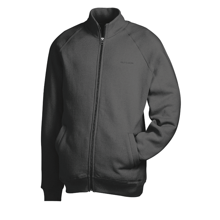 Felpa zip lunga FRUIT of the LOOM FR622280