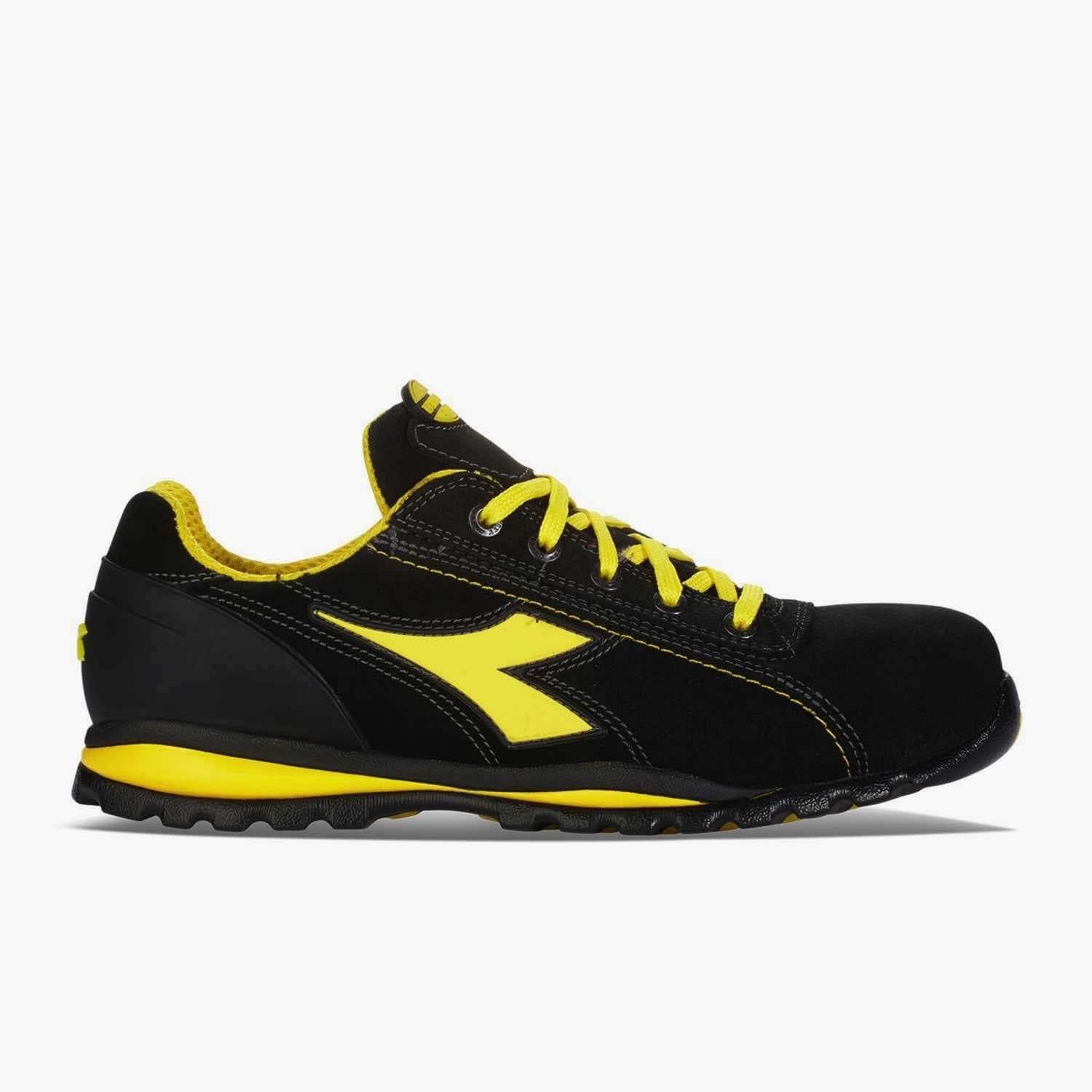 Diadora GLOVE II Low S1P SRA HRO - Scarpe antinfortunistiche Diadora Utility  Nero 701.170683