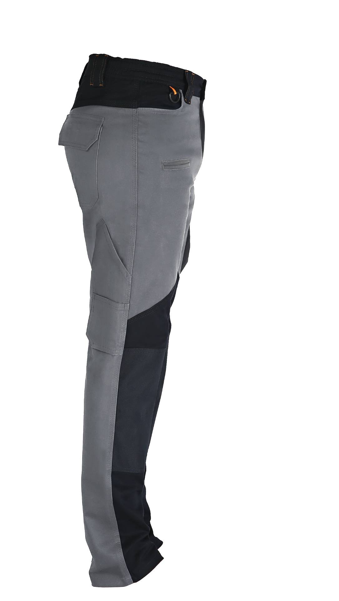 Pantaloni da lavoro Stretch Elasticizzati Multitasche Slim Fit