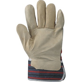 Guanti da lavoro in Pelle fiore suino e tela - 88 PAS+FODERA