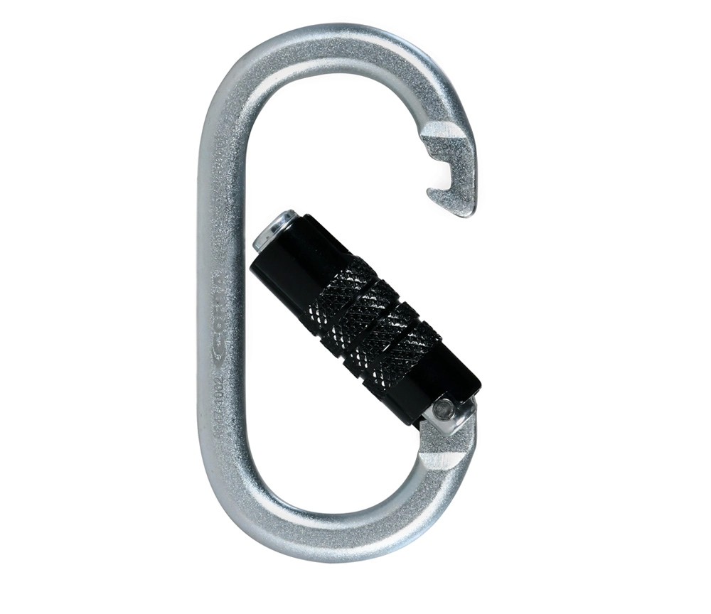 5 Pezzi - Moschettone da Lavoro Cofra Abseil Triple A047-B102