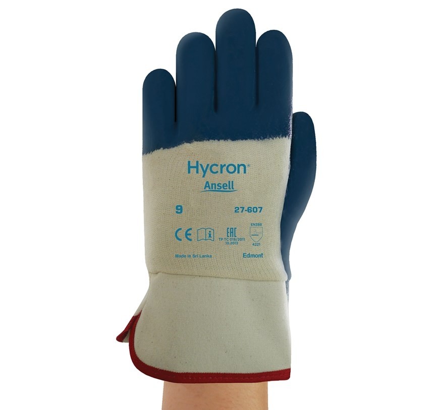 12 Paia - Guanti Da Lavoro Ansell Activarmr Hycron 27-607