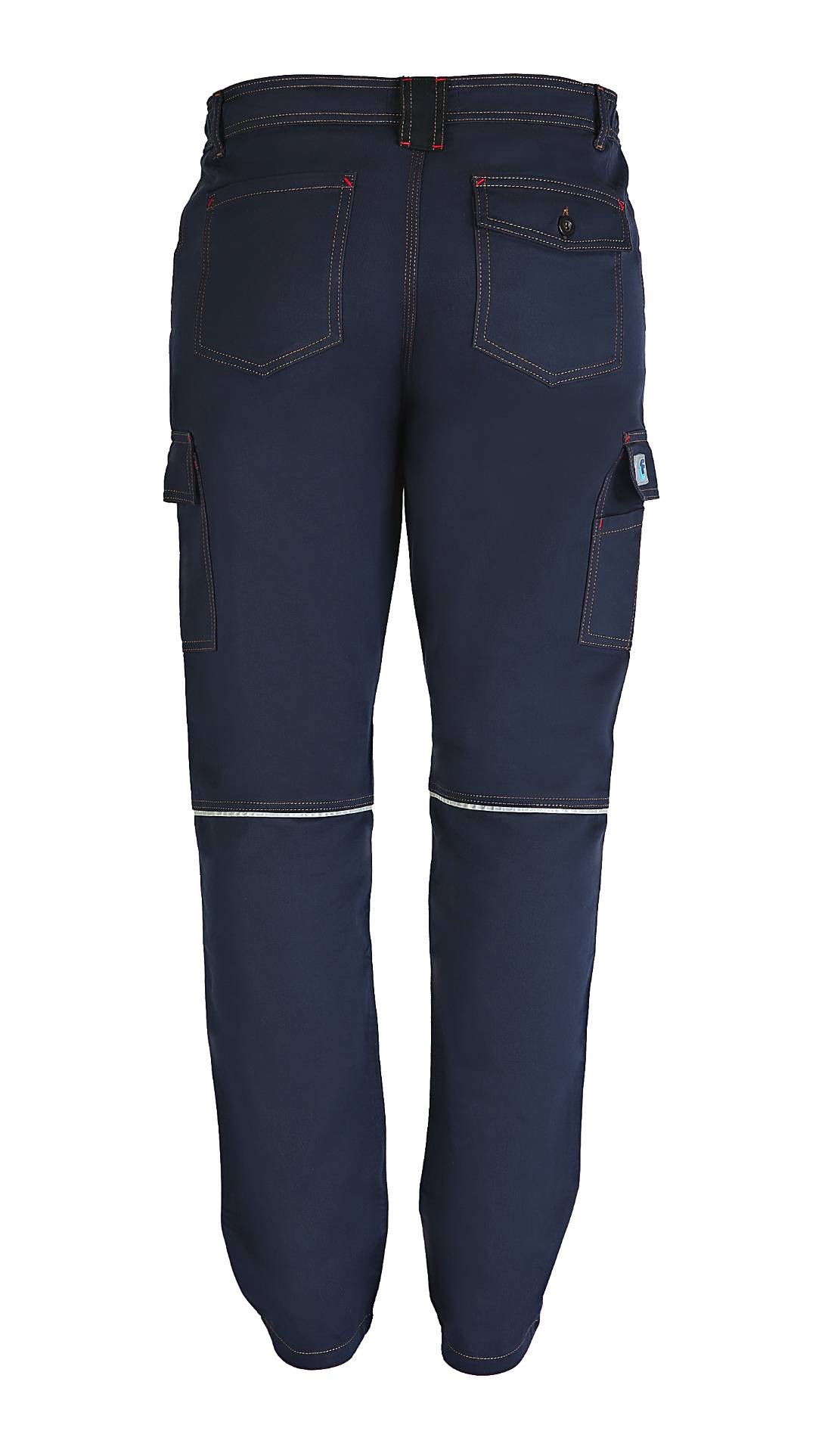 Pantalone da Lavoro Multitasche 100% Cotone Professional Slim Fit