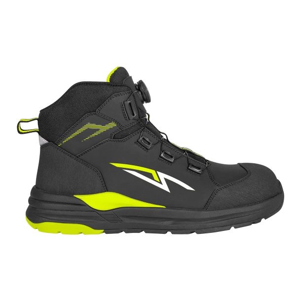 Scarpe Antinfortunistiche Alte Chiusura BOA Metalfree Technosafe Hebi High S3S SR SC FO HRO ESD TSS2061