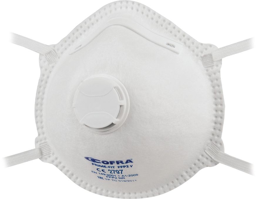 Mascherina con Valvola Cofra Prime-Fit FFP2 V M013-B021