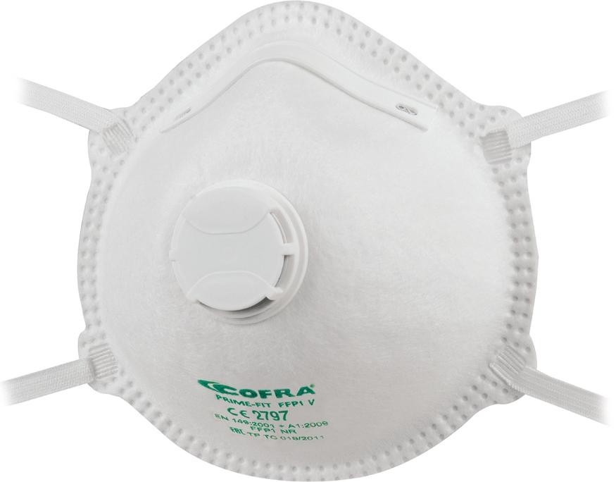 Mascherina con Valvola Cofra Prime-fit FFP1 V M013-B011