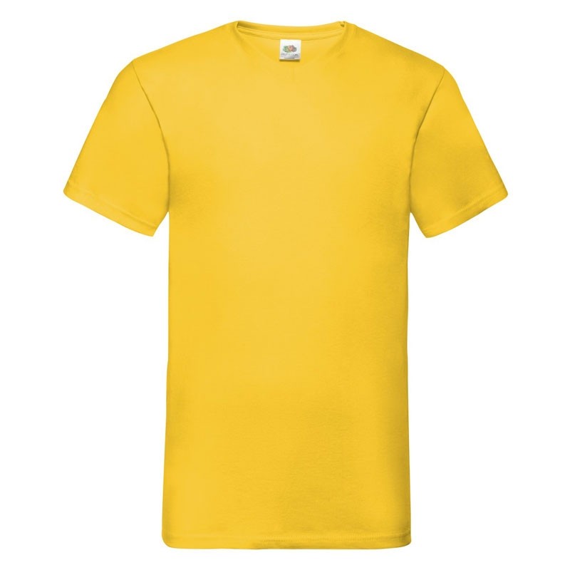 T-shirt da Lavoro Fruit of The Loom COLLO V Valueweight in Cotone 610660