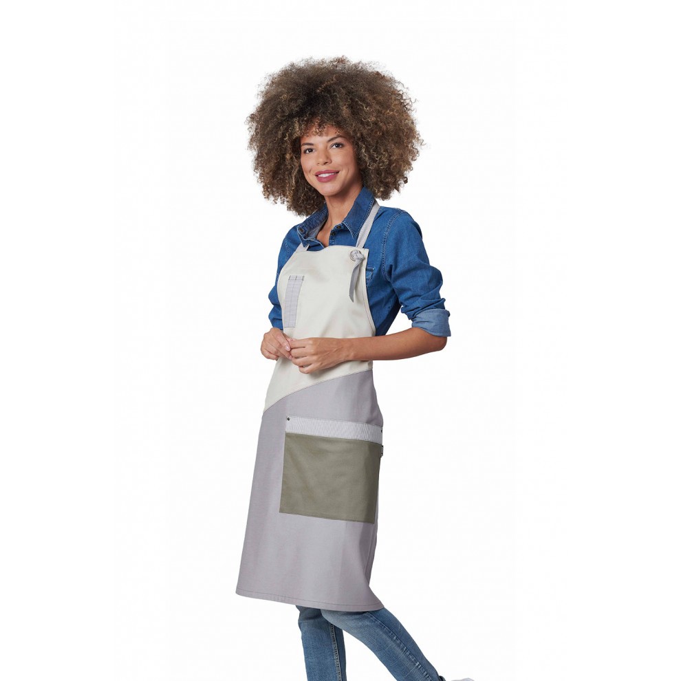 Grembiule con Pettorina da Lavoro Unisex Stretch Horeca Siggi Bruce 28PZ0521/00