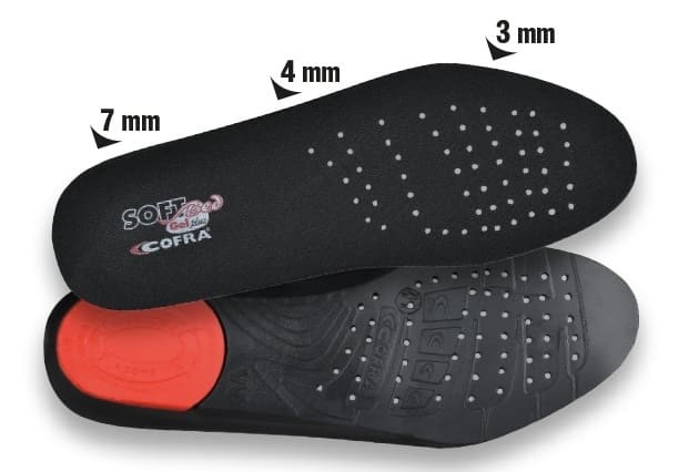 3 Pezzi - Soletta Cofra Soft-Bed Gel Plus SO-GPS-00
