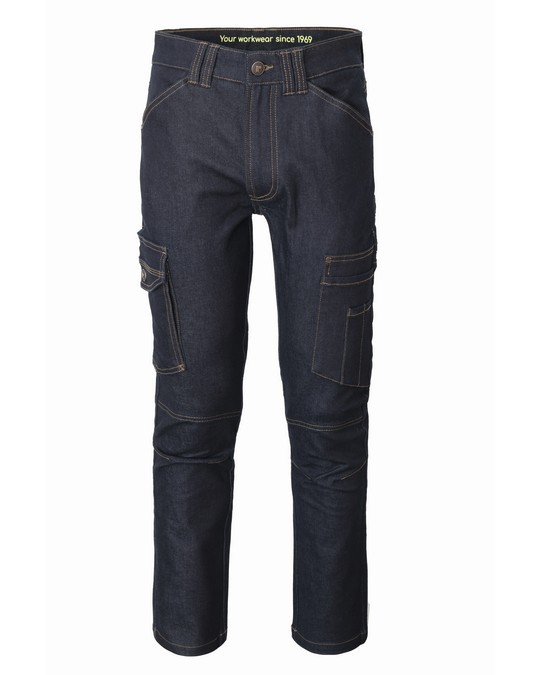 Jeans da Lavoro Stretch Multitasche Rossini Cargo Soul A00147