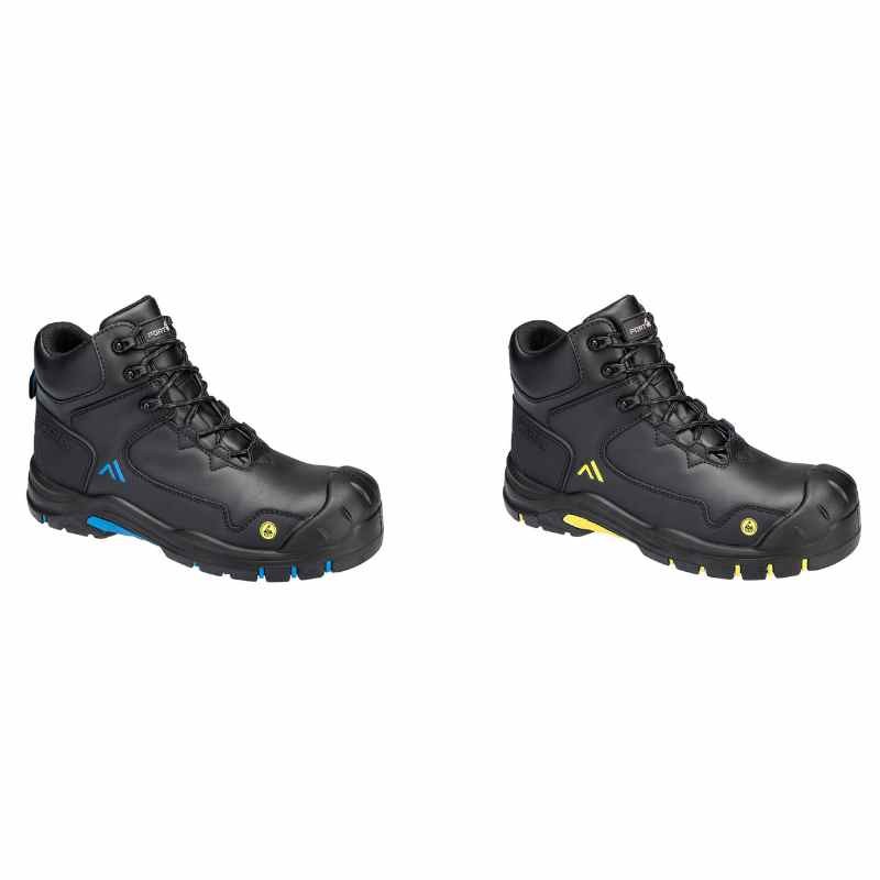 Scarponi Antinfortunistici Impermeabili Metalfree Portwest Apex S3S ESD HRO SR SC FO FC18