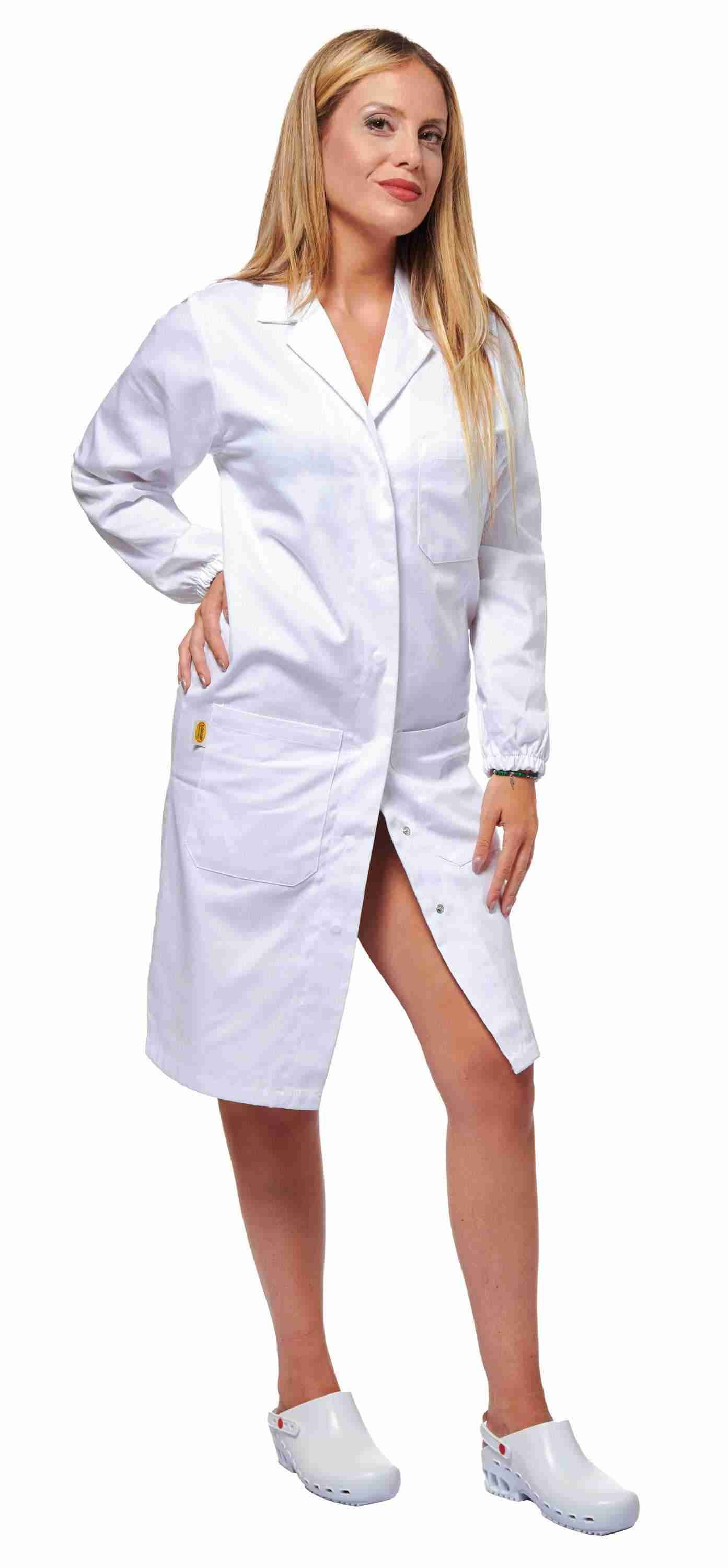 Camice da lavoro Donna Multitasche 100% Cotone Hccp Logica 811044