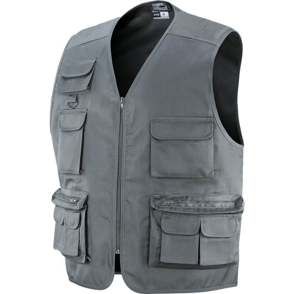 Gilet Estivo Multitasche TOBRUK Nw Neri