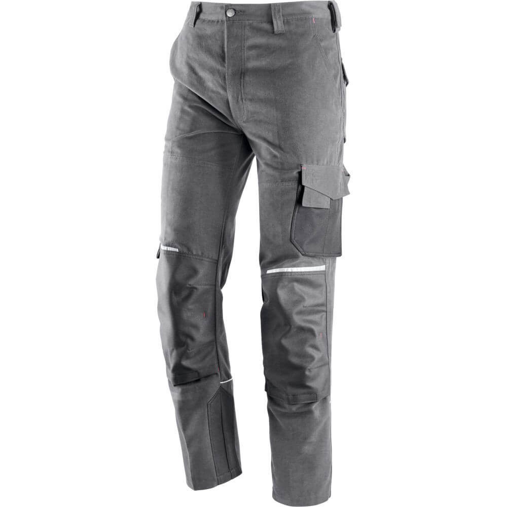 Pantaloni da lavoro Multitasche 100% Cotone New Carpenter GB Neri