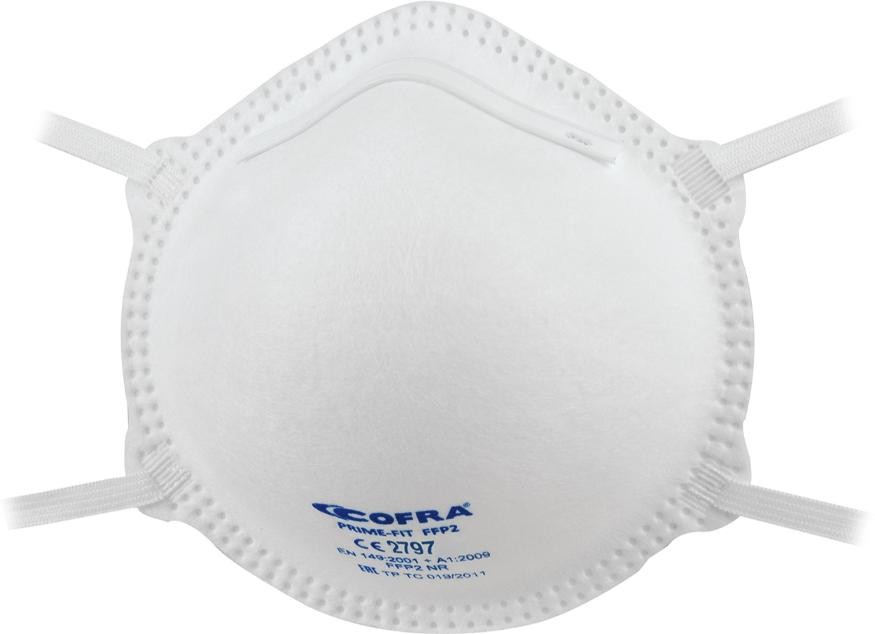 Mascherina senza Valvola Cofra Prime-Fit FFP2 M013-B020